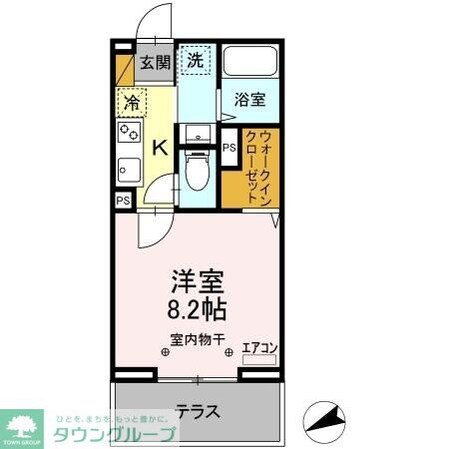 East Side Residence 2の物件間取画像